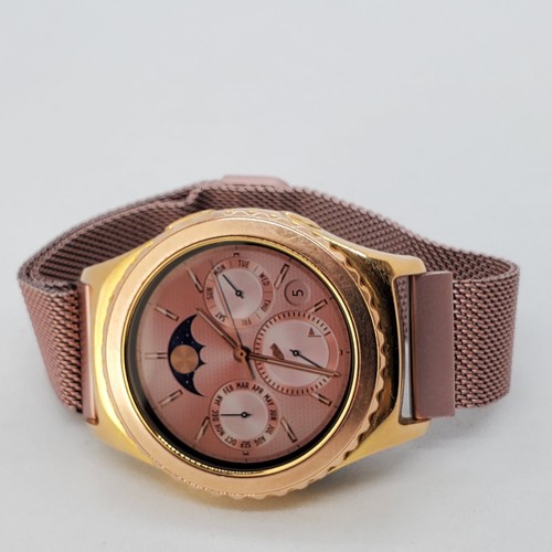 S2 40mm Classic Rose Gold Case Milanese Band Working