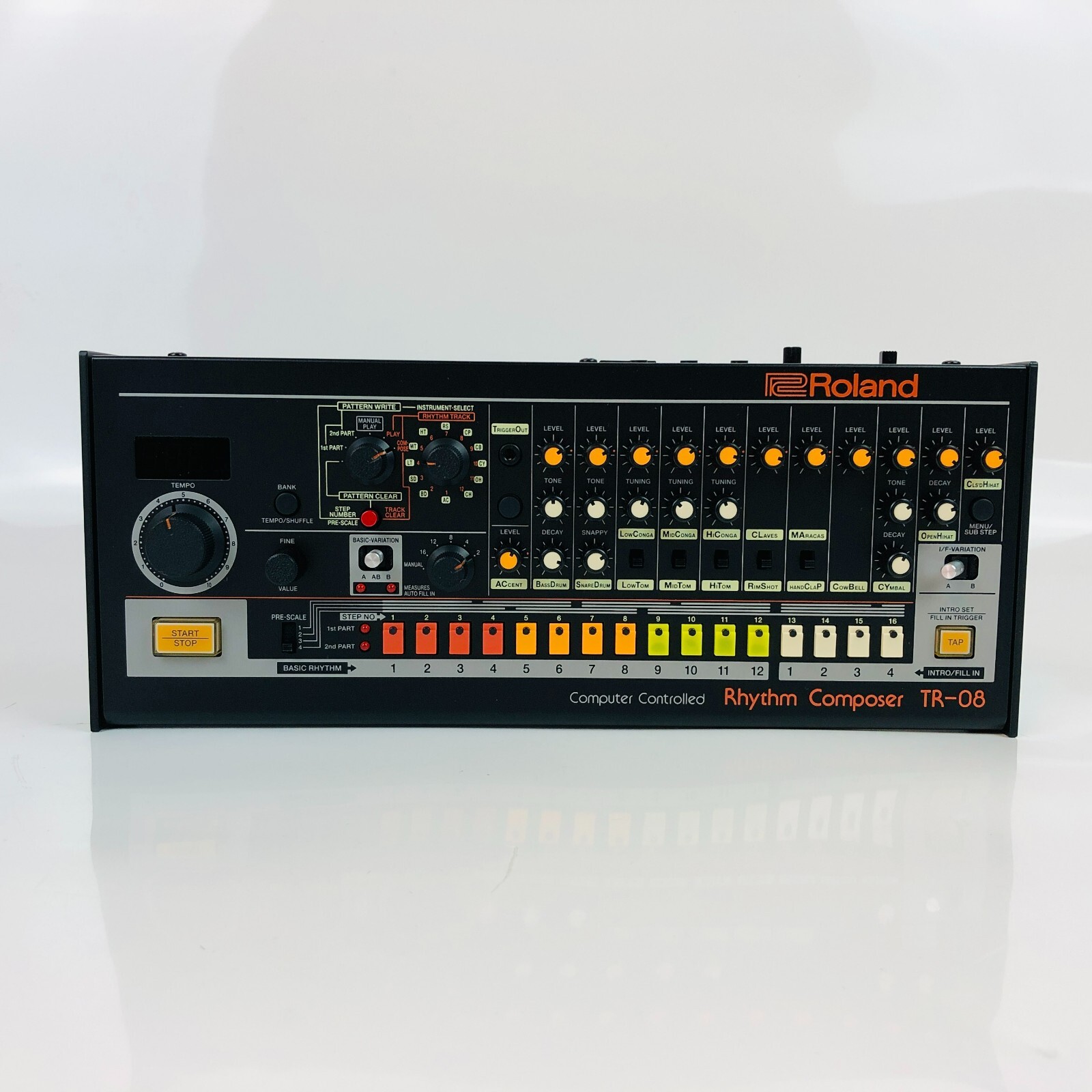 Roland TR-08 Boutique Series Rhythm Composer Modeling Drum