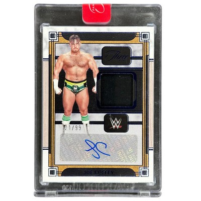 Joe Coffey 2024 Three Count Memorabilia Auto 21/99 #MA-JCF