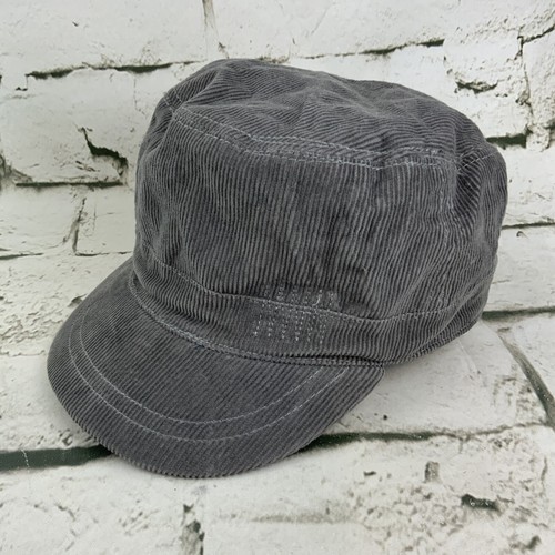 Childs Place Boys Conductor Hat Gray Corduroy Sz M 7-8 | eBay