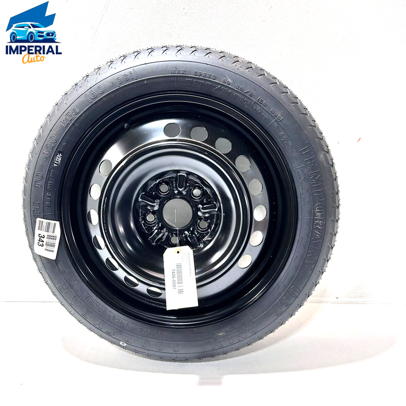 Used 2018-2023 Toyota Camry Spare Tire Compact Donut Wheel OEM T155/70D17 OEM