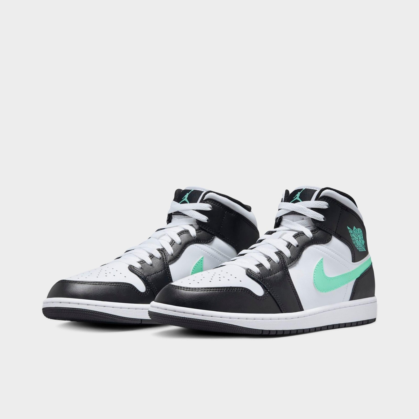 2025年レディースファッション福袋 Air Glow Green / White / Black Shoes Basketball Mid 1 Jordan シューズ(男性用)