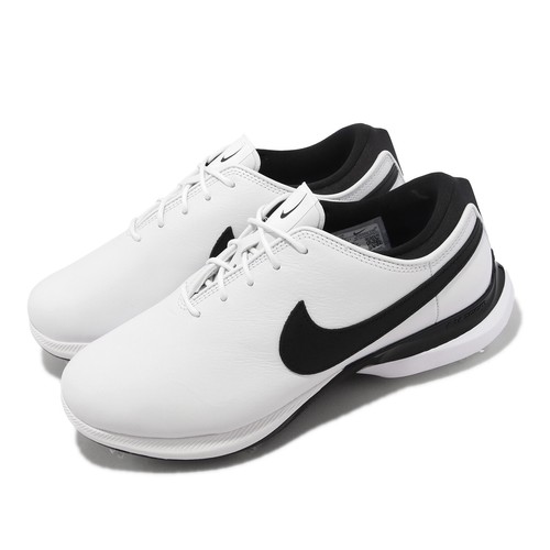 

Nike Air Zoom Victory Tour 2 Широкие белые черные мужские туфли для гольфа с шипами DJ6570-100, Белый, Air Zoom Victory Tour 2 Wide