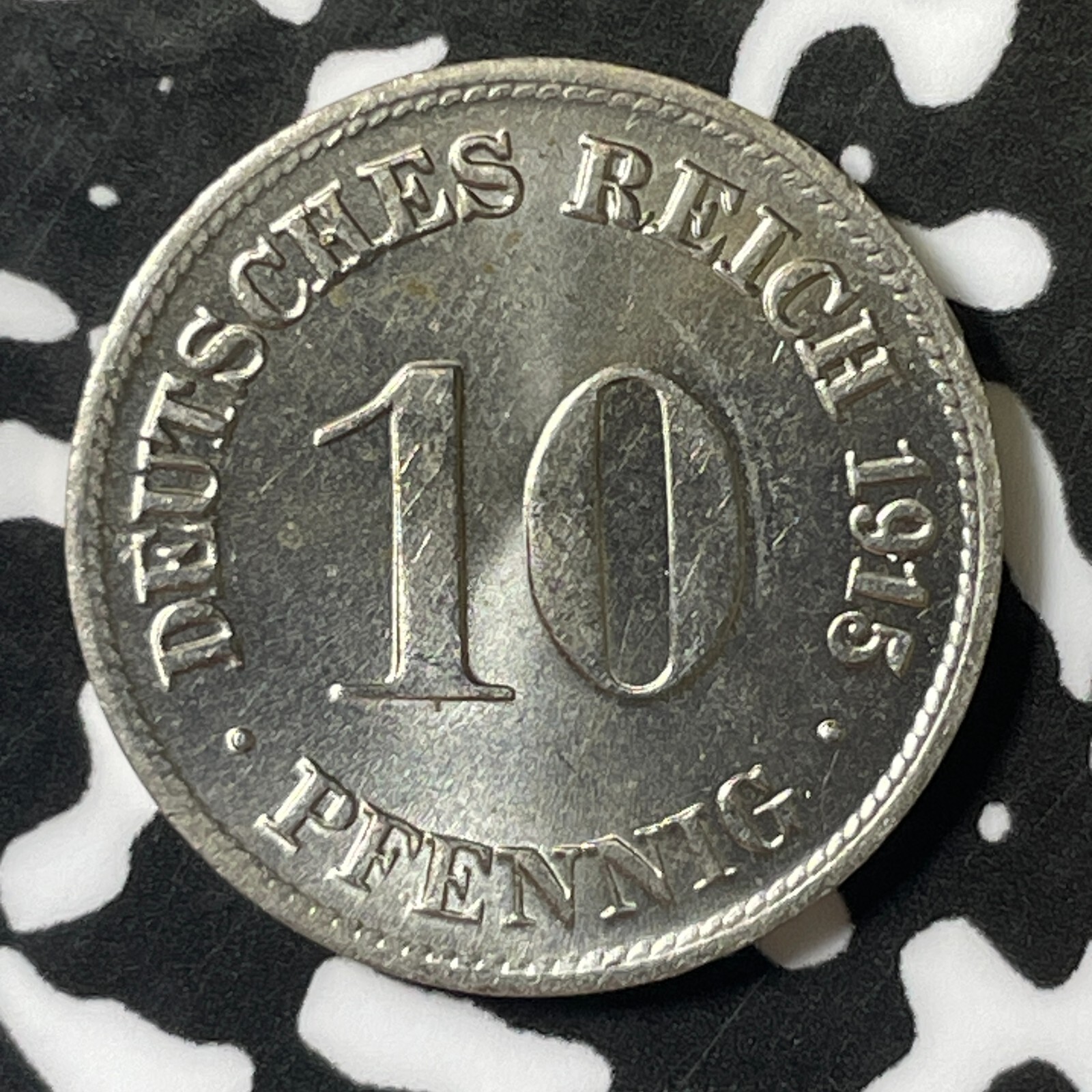 人気の贈り物が 1915-D Germany 10 Pfennig Lot#E4923 High Grade! Beautiful アート・デザイン・音楽