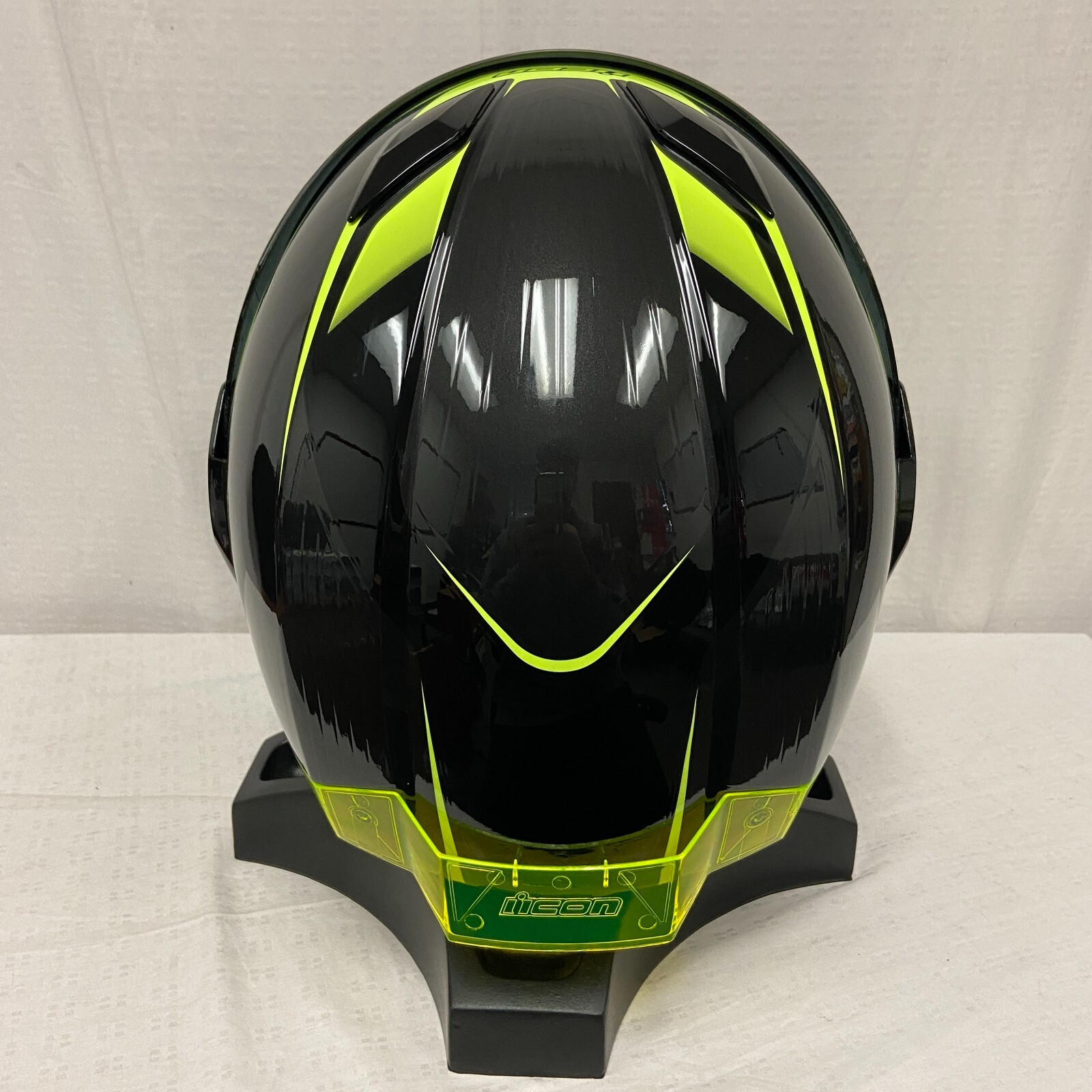 Icon Airflite Full Face Motorcycle Helmet Crosslink Hi-Viz MD 3XL XXXL *DISPLAY*