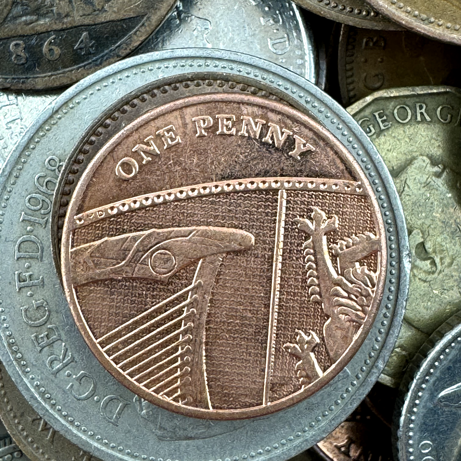 British Coins 5 LB Bulk Lot of ~300 Random Coins from United Kingdom 🇬🇧