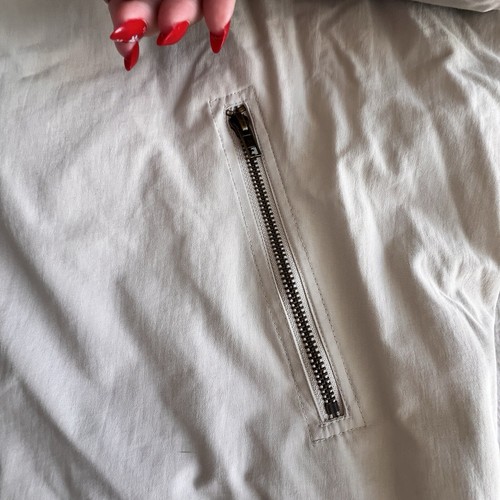 St John's Bay Jacket Men's Size XXL Tan/Beige  water repellant full Zip