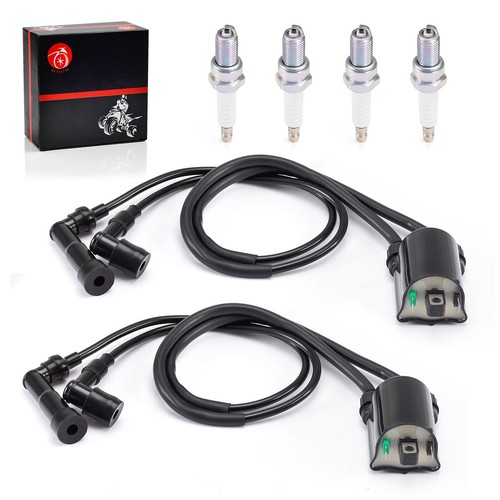 Ignition Coil & Spark plug For Kawasaki VN1500 Vulcan 1500 Classic 1996-2008 