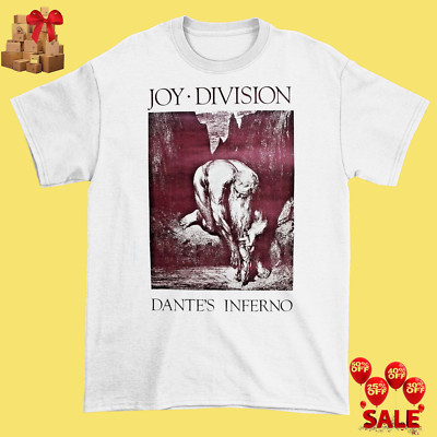 Dante's Inferno Joy Division White T-Shirt Cotton  S-234XL