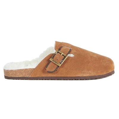 

Женские комфортные тапочки-слипоны Barbour из искусственного меха, верблюжья замша, Великобритания 3, ЕС 36, США 5, Бежевый