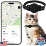 Cat Tracker GPS Collar for Cats Electronic Pet Locator Waterproof Compatible with Apple Find My No Monthly Fee Ideal for Small to Large Cats Advanced Tracking Solution Smart Collar for Pet Safety