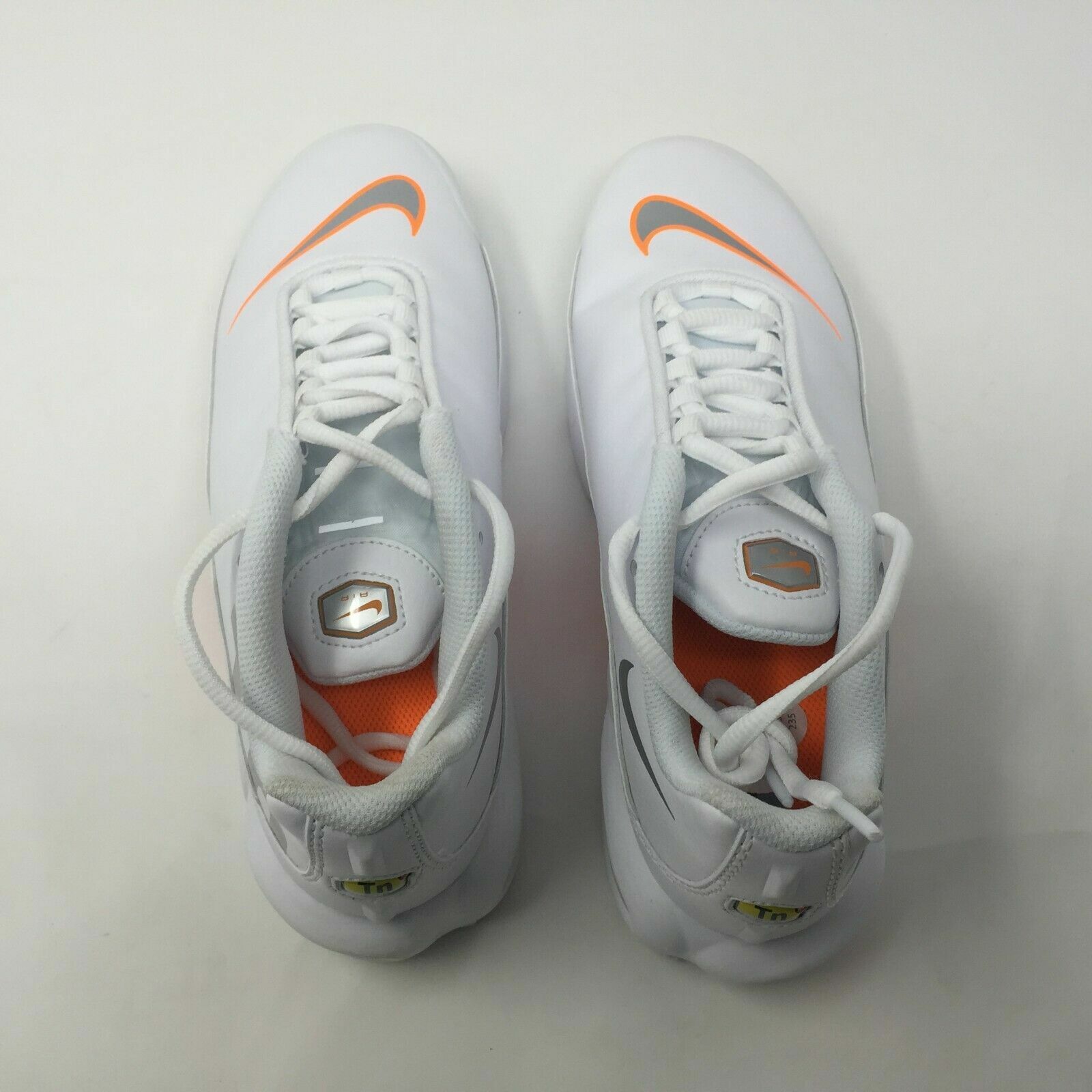 nike air max plus tn se white orange