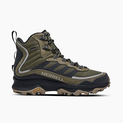 

Мужские кроссовки Merrell Moab Speed Thermo Mid, водонепроницаемые, оливковые, 7,5 м, Olive