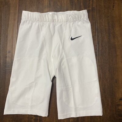 NWT Nike Vapor Untouchable Football Tights Practice Shorts White CW3972 Men s S