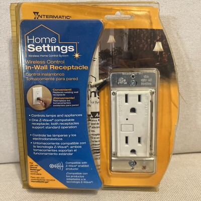 Intermatic Home Settings In-Wall Receptacle HA01C