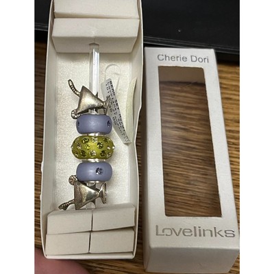 Cheri Dori Lovelinks Boxed Bead Set New Mardi Gras