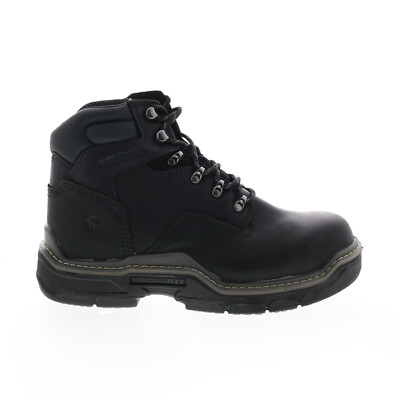 

Черные мужские рабочие ботинки Wolverine Raider Durashocks 6 Carbonmax W211100, Черный, Wolverine Raider Durashocks 6" Carbonmax