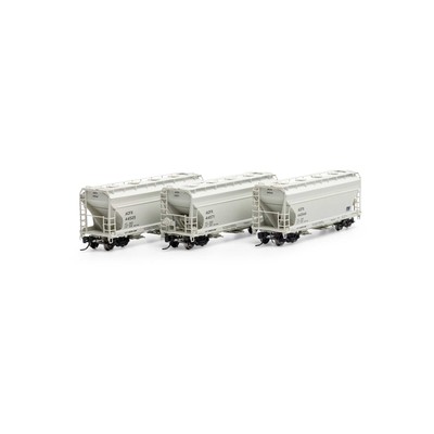 Athearn N ACF 2970 Covered Hopper ACFX 3 ATHGN24685 N Rolling Stock