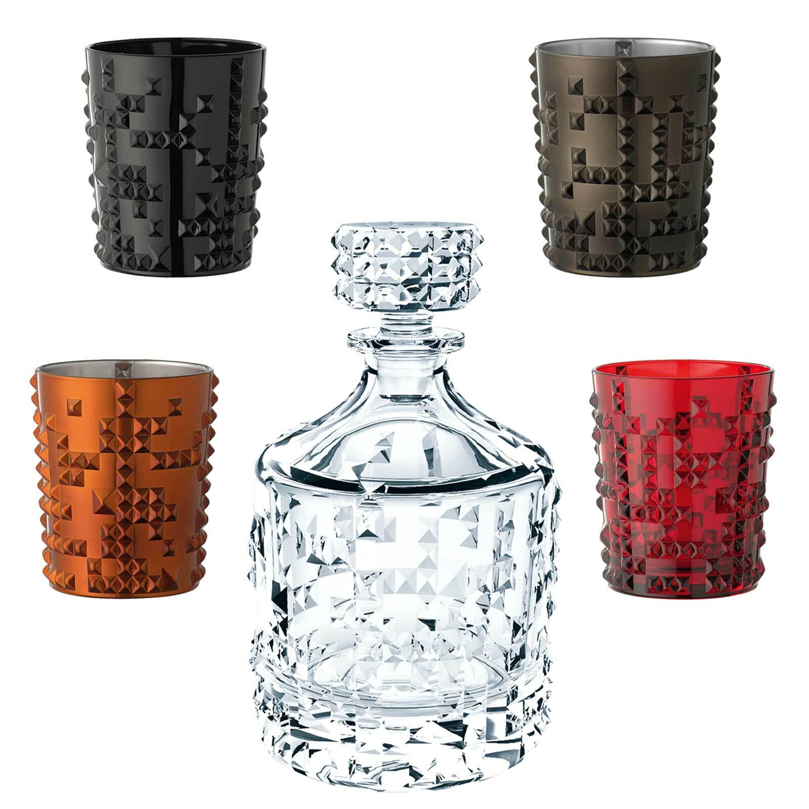 Nachtmann Serie Punk Kristallglas ver. Becher Karaffe Whiskyglas Wasser Tumbler