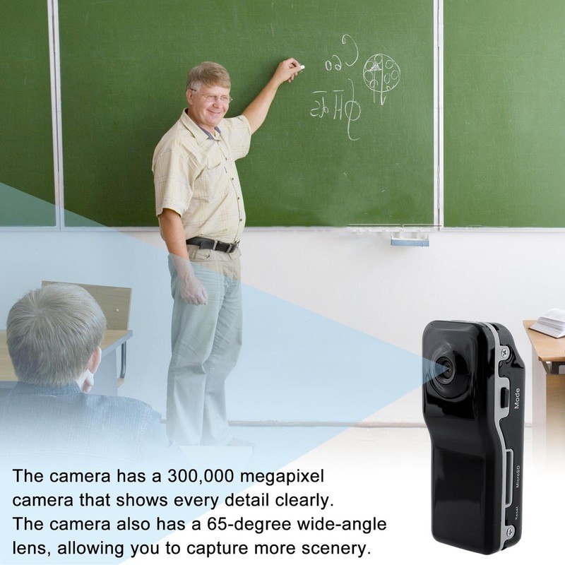 Mini Sports Camera HD Waterproof Video Camcorder for Kids MD80 Outdoor Recording