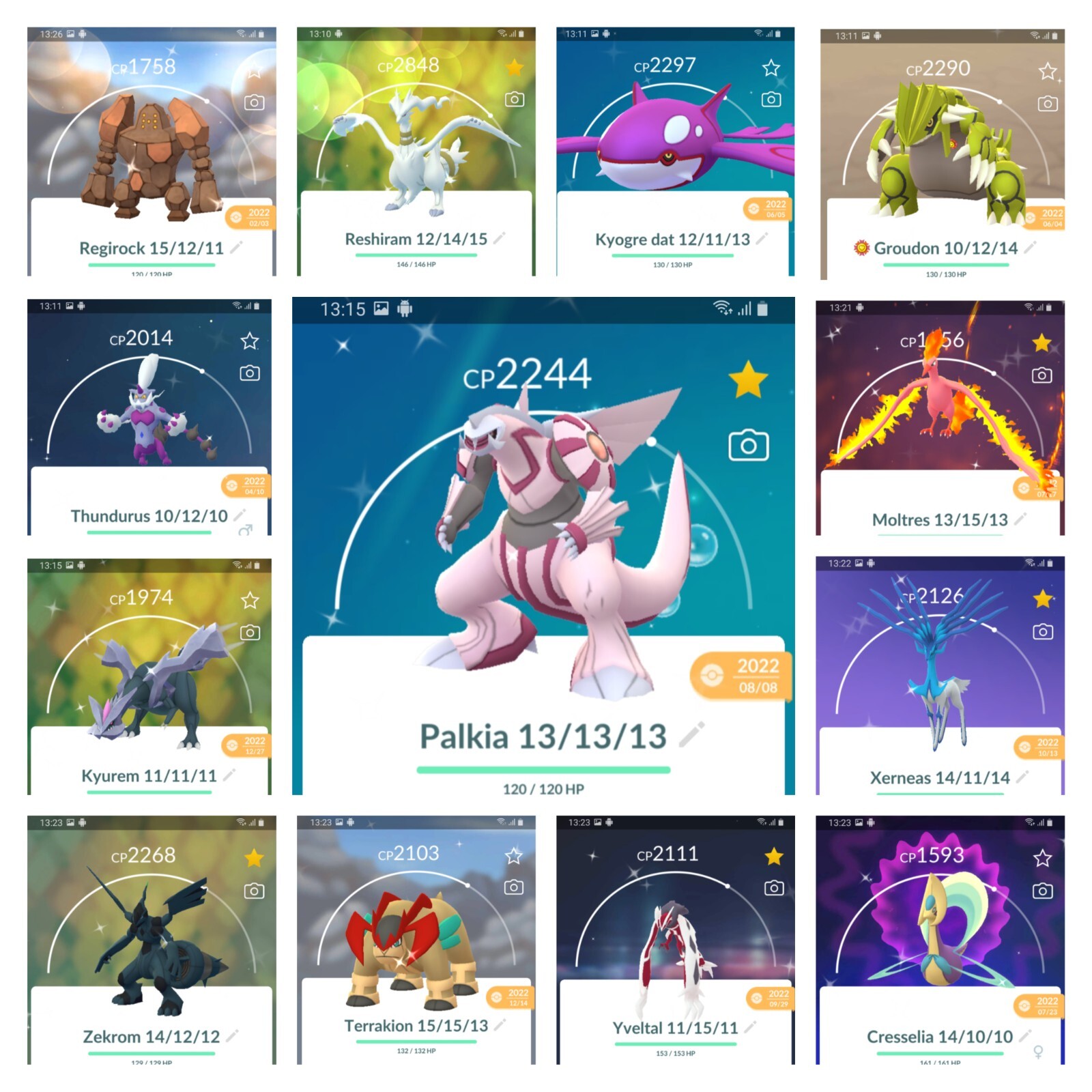 🌟Shiny Legendary Pokèmon , Pokèmon Go, registered or ultra 🌟Shiny Legendary Pokèmon , Pokèmon Go, registered or ultra