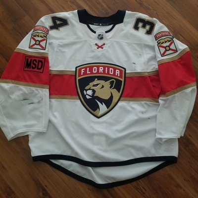 florida panthers game worn jersey