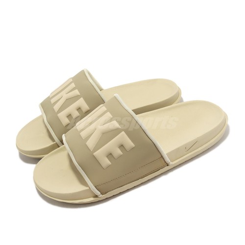 

Мужские сандалии без шнуровки Nike Offcourt Slide Khaki Rattan BQ4639-201, Offcourt Slide