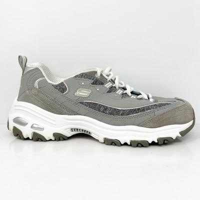 

Skechers Womens D lites Me Time 11936W Серые повседневные туфли Кроссовки Размер 9, Серый, D lites Me Time