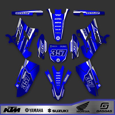 Fits Yamaha YZ 125 250 Motocross 2015 2016 2017 2018 2019 2021 graphic kit