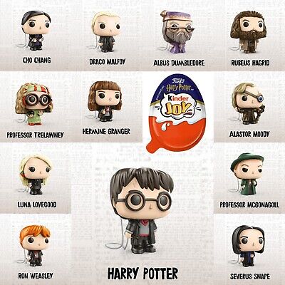 YOUR CHOICE : SELECT FROM all 12 KINDER JOY Harry Potter 1.3'' FIGURINES