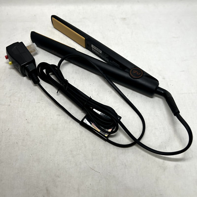 Authentic GHD Classic 1'' Professional Styler Flat Iron Straightener w/RESET TEST