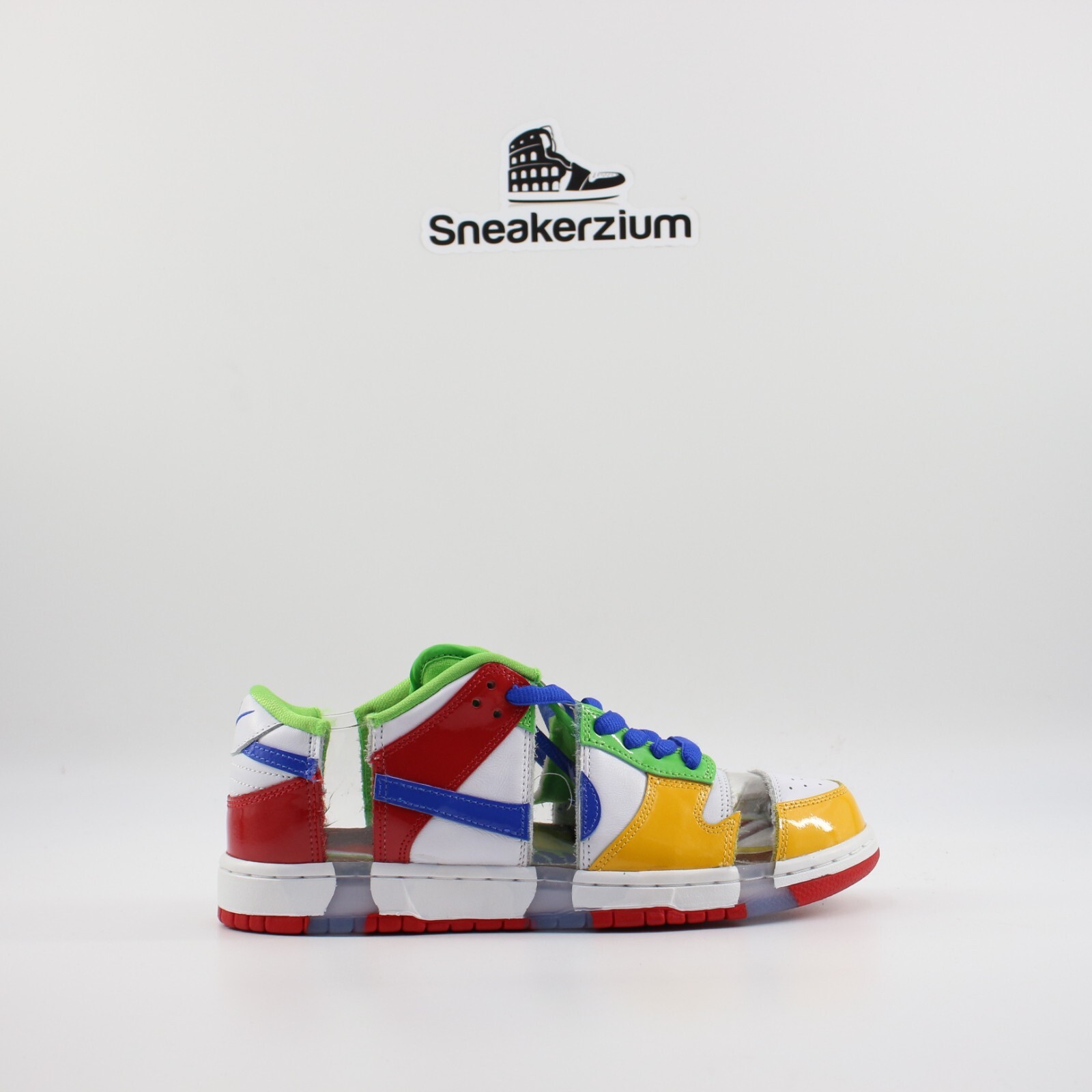 

Nike Dunk Low SB x eBay Sandy Bodecker FD8777-100 Мужские новинки, Multicolor, Nike Dunk Low
