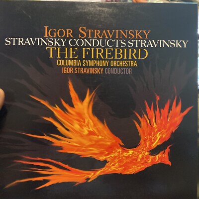 Igor Stravinsky - Stravinsky Conducts Stravinsky: Firebird Vinyl LP NM- 180G