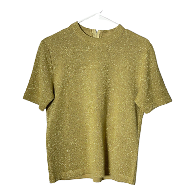 Gold lurex shop sweater