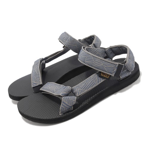 

Мужские повседневные сандалии Teva M Original Universal Black Blue с ремешком 1004006-BBWTL, Черный, M Original Universal