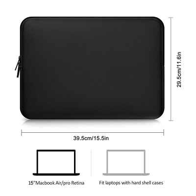 Shockproof Laptop Sleeve Bag for 13-13.3'' Macbook Pro/Air, 14''-16'' Laptop Dell