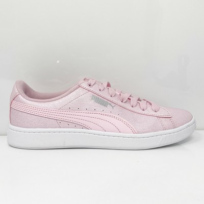 Кроссовки Puma Girls Vikky V2 373168-05 Розовые Повседневная Обувь Размер 6C