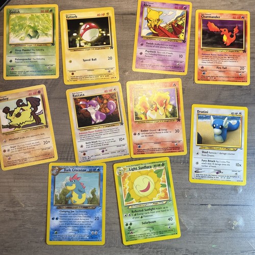 Pokémon Team Rocket Card Lot of x10 ALL MINT Common Pokémon Team Rocket Card Lot of x10 ALL MINT Common