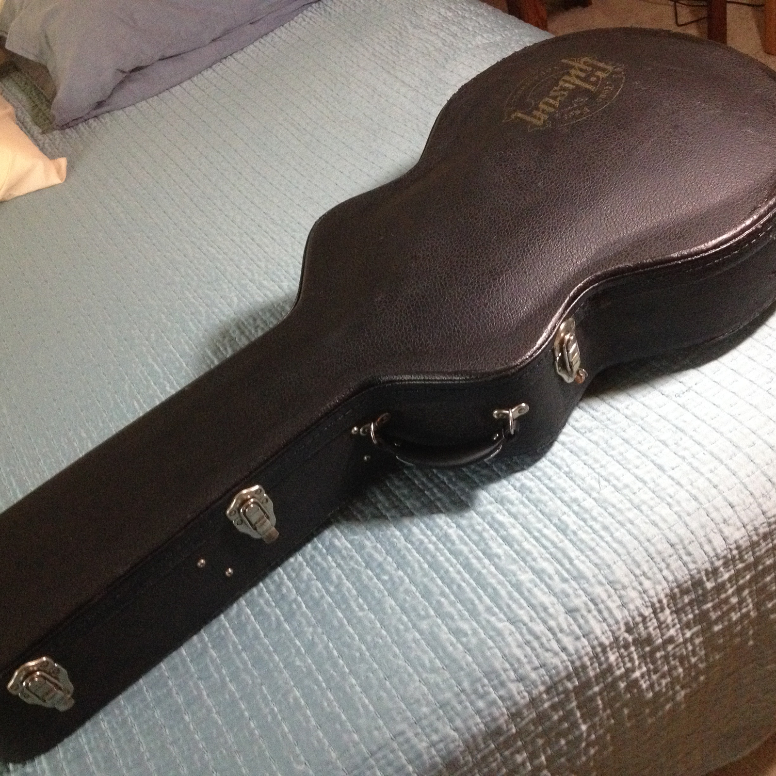 NEW Guitar Case Handle Leather Replacement w/ Buckles for Gibson® Style