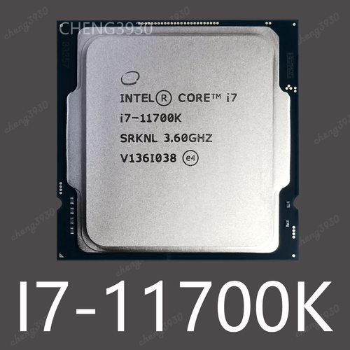 Intel Core i7-11700K 3.60ghz 8 Cores 16 Threads 125W LGA1200