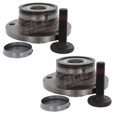 Volkswagen Scirocco Coupe 2008-2015 Rear Wheel Bearing Hubs Kits With ABS 1 Pair