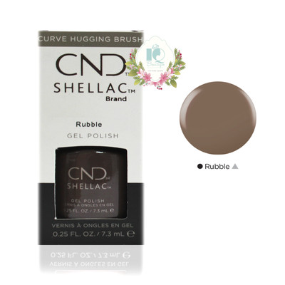 CND Shellac UV Gel Polish 0.25 oz NIB Rubble