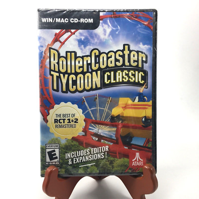 Roller Coaster Tycoon Classic- WIN/MAC CD-ROM
