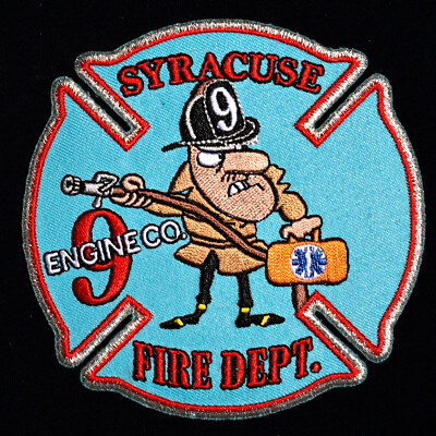 SYRACUSE NY ENGINE 9 COMPANY PATCH