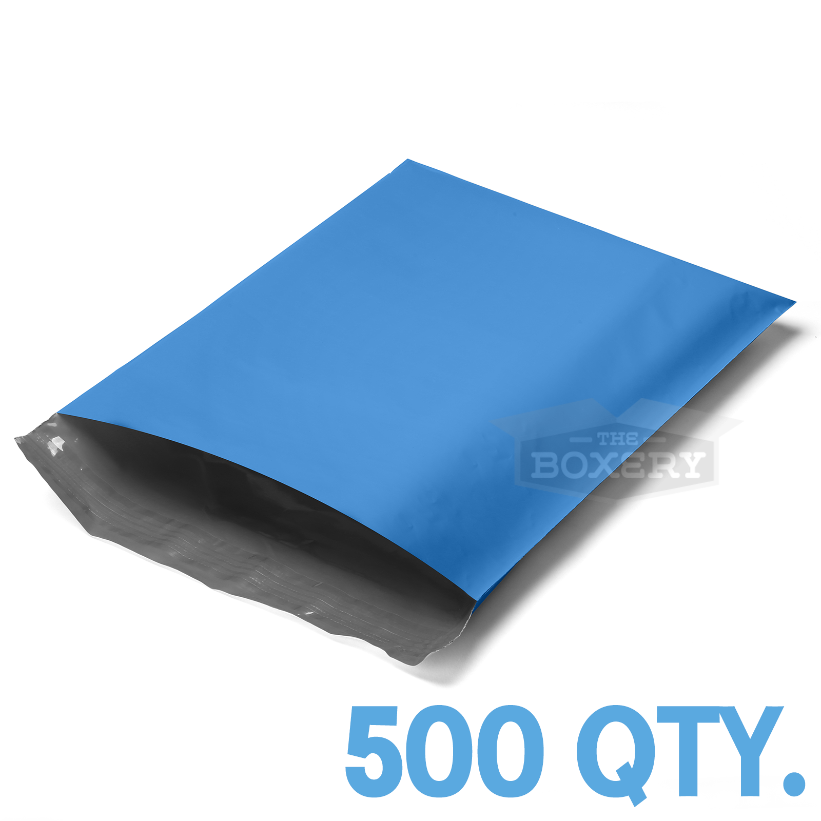 500 - 12x15.5 BLUE POLY MAILERS ENVELOPES BAGS - 2.5MIL from The Boxery