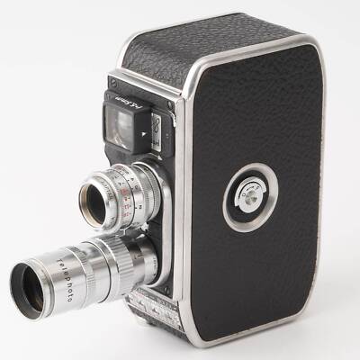 【ヴィンテージ】PAILLARD-BOLEX 8mm フィルムカメラ オブジェ Paillard Bolex B8 8mm Film Camera | 13mm f/1.9 | Telephoto
