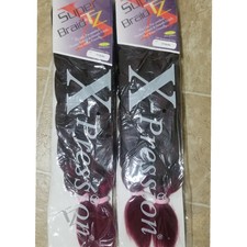 2 PACKS Supreme Super X TZ Braid Pre-Stretched Hair for ...