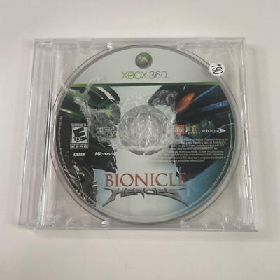 Bionicle Heroes (Microsoft Xbox 360, 2006) Disc Only - Tested & Works