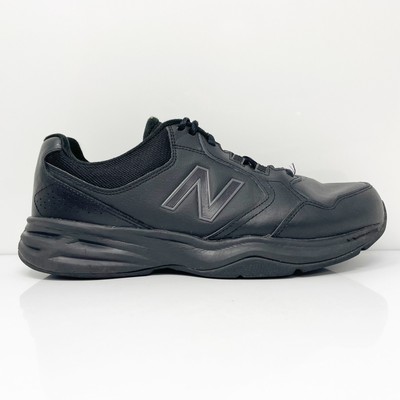 New Balance Mens 411 V1 MA411LK1 Черная повседневная обувь Кроссовки Размер 10 4E