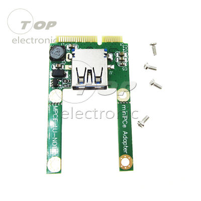 Mini 4 Port PCI-E to USB 2.0/USB 3.0 HUB PCI Express Expansion Card Adapter